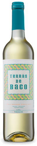 Terras de Baco 2019, Alentejo, Portalegre, bílé víno, suché, 750 ml