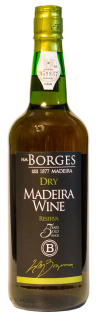 Madeira wine, Dry, Reserva, Borges, 5 let, suché, 750 ml