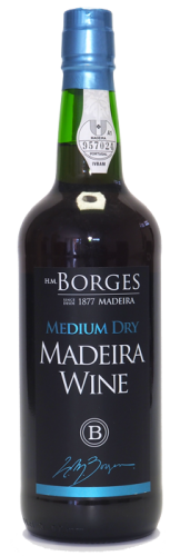 Madeira wine, Medium Dry, Borges, polosuché, 750 ml