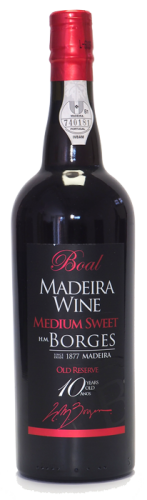 Madeira wine, Medium Sweet, Old reserve, Borges, 10 let, polosladké, 750 ml