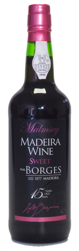Madeira wine, Sweet, Extra reserve, Borges, 15 let, sladké, 750 ml