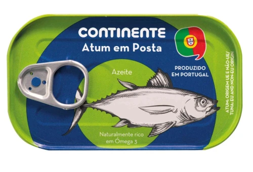 Tuňák v olivovém oleji, Continente, 120 g