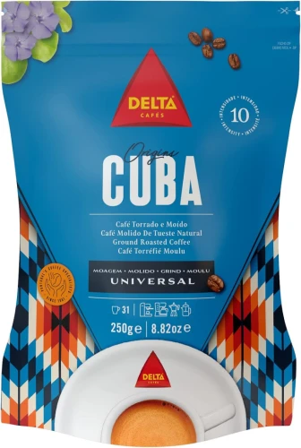 Káva Delta Cafés Cuba, mletá káva, 220 g