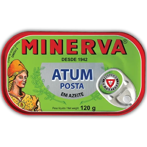 Tuňák v olivovém oleji, Minerva, 120 g